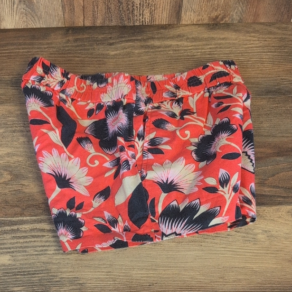 J. Crew Floral High Waist Shorts 00